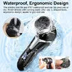 Electric Foot Callus Remover, Rechargeable Electric Callus Remover with 3 Rollers and 2 Speeds, Callus Removal and Dead Skin Color Black