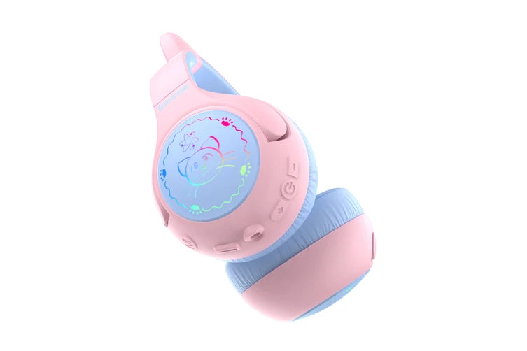 Kids Volume Cat Ear Wireless Headphones